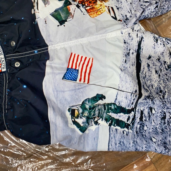 MC2 Saint Barth Astronaut Swim Trunks - Picture 6 of 8